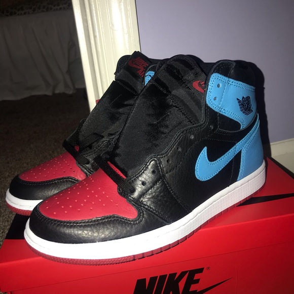 Air Jordan 1 UNC to Chicago 7 women’s / 5.5 Boys - Picture 2 of 5